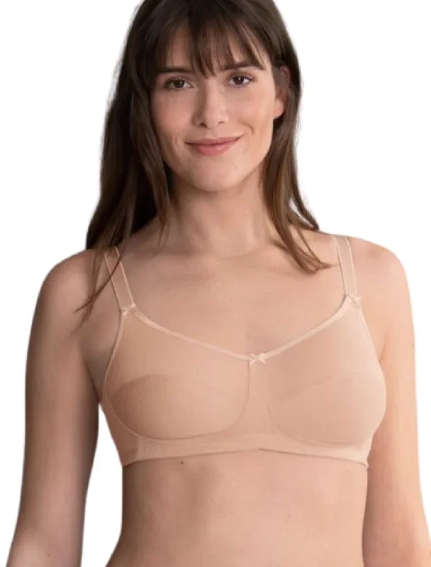 Anita Allie Cotton Mastectomy Bra, Skin | Sand Anita Mastectomy Bra | Cotton Mastectomy Bra | Anita Pocketed Bra