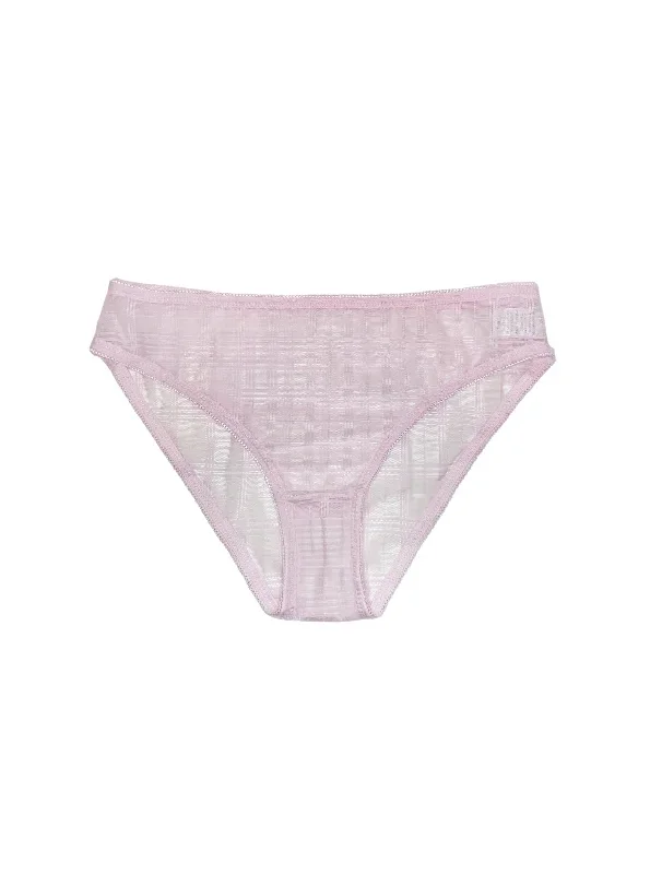 Ballerina Plaid Mesh Cheeky