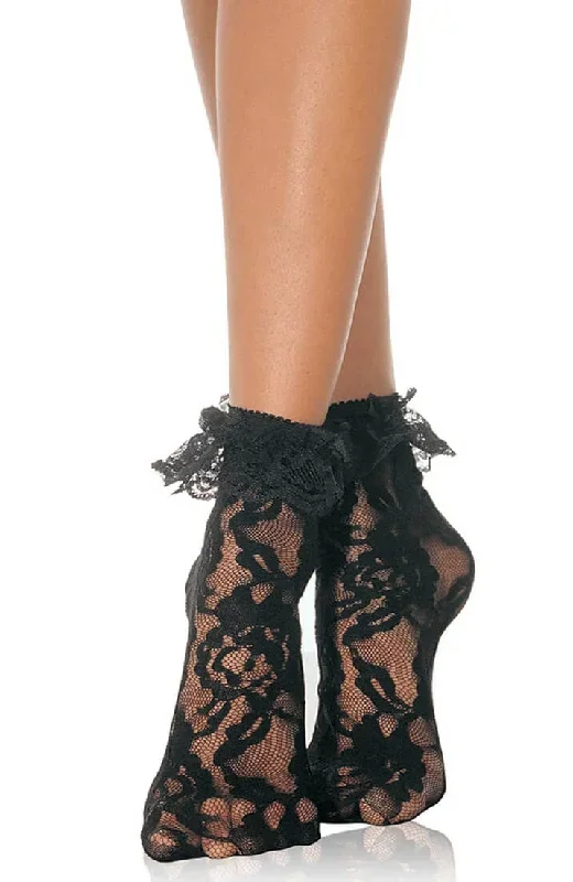 black-lace-ankle-highs