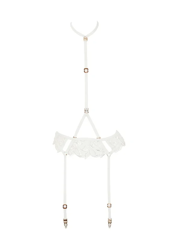 Isadora Suspender Harness (White)