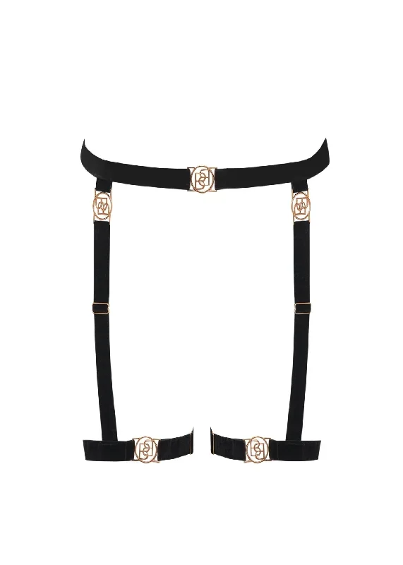 Thalia Thigh Harness (Black)