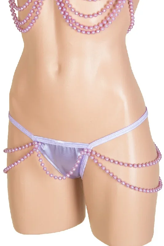 Bound to Please Double Strand Thong