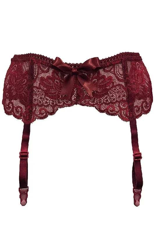 Scarlet Lace Sterling Garterbelt