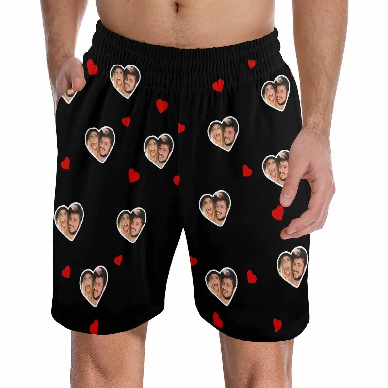 custom-face-mens-pajama-shorts-personalized-love-sleepwear-shorts