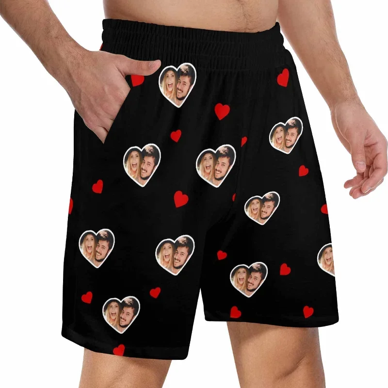 custom-face-mens-pajama-shorts-personalized-love-sleepwear-shorts