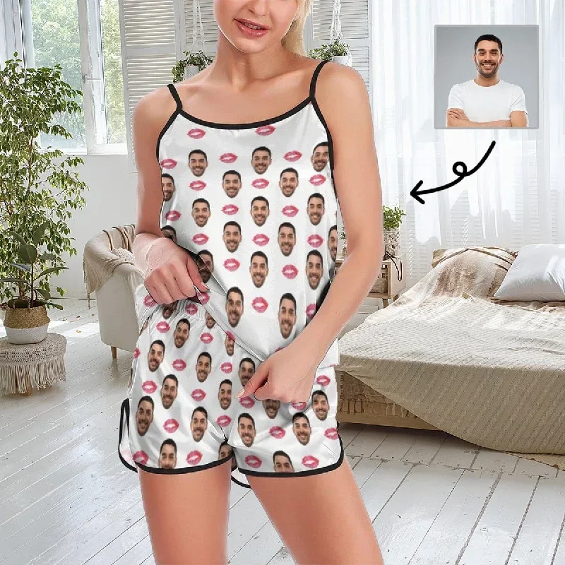 custom-face-pajamas-sexy-red-lips-sleepwear-personalized-womens-sexy-cami-pajama-set