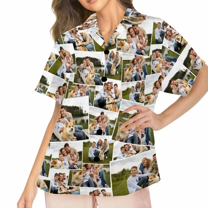 custom-photos-mens-and-women-s-tie-dye-printed-pajamas-set-short-sleeve-tops-with-shorts