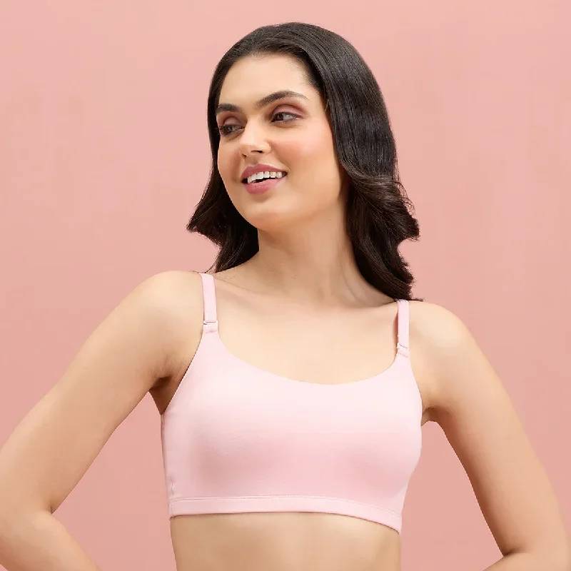 Easy Breezy Slip On Bra-NYB165-Pink