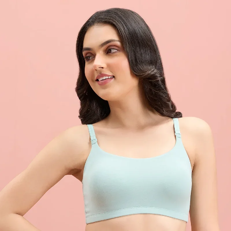 Easy Breezy Slip On Bra-NYB165-Turquoise