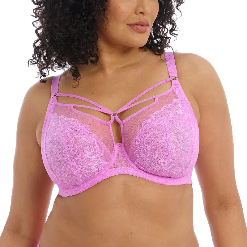 Elomi Brianna Very Pink Unlined Strappy Plunge Bra 8080