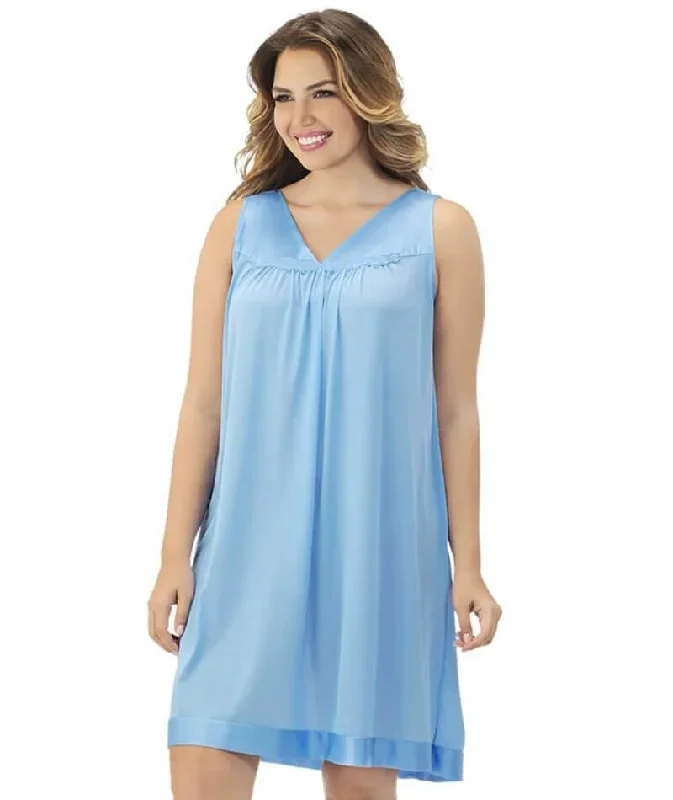 Exquisite Form Short Gown Plus - Purity Blue