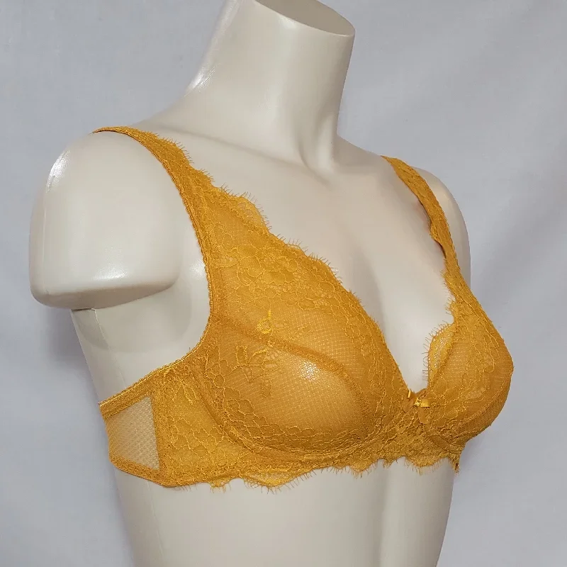 gilligan-omalley-high-apex-lace-wire-free-bra-bralette-xs-x-small-citrine-orange