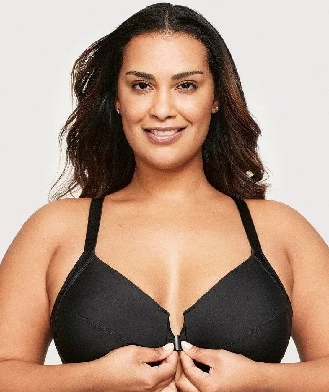 glamorise-front-close-smoothing-wonderwire-bra-black