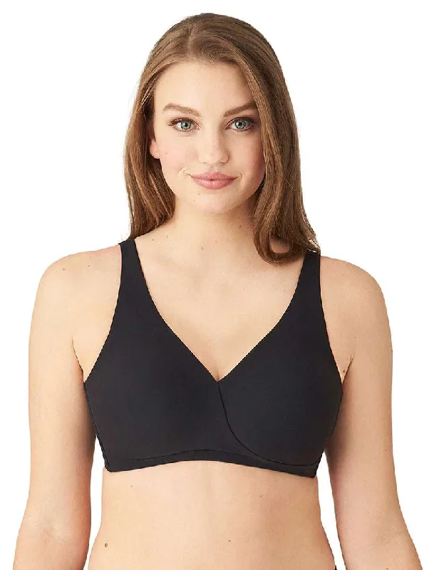 How Perfect  Non Padded  Non Wired Full Cup Everyday T-Shirt  Bra - Black