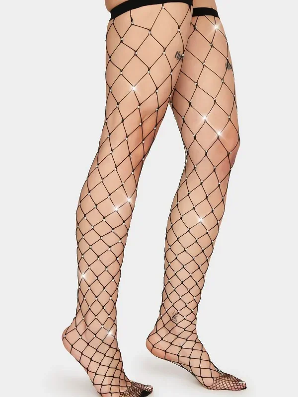 large-pattern-rhinestone-stocking