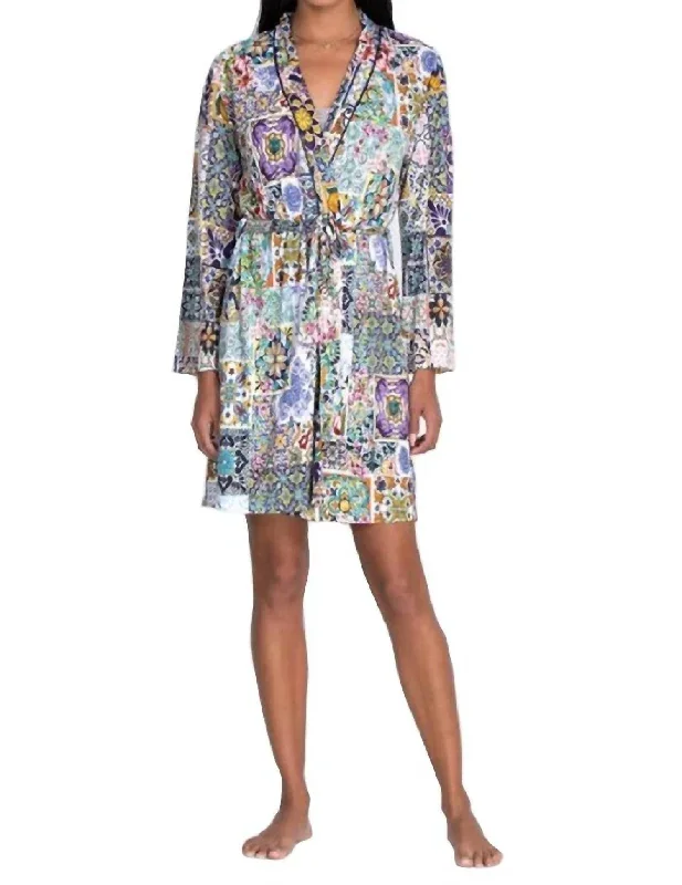 Morocco Sleep Robe In Multi