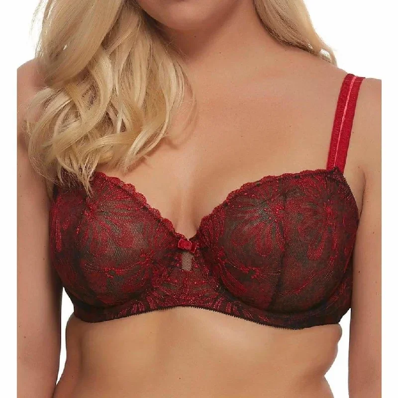 paramour-115009-ellie-demi-unlined-semi-sheer-lace-uw-bra-42dd-red-japanese-blossoms