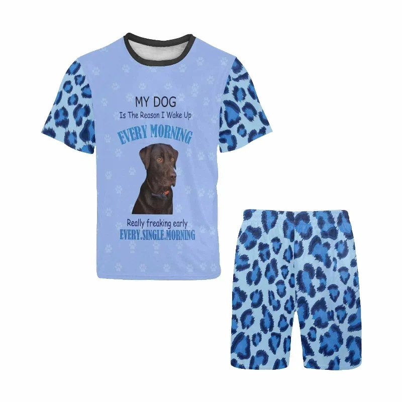 personalized-pet-face-leopard-print-men-sleepwear-womens-oversized-sleep-tee