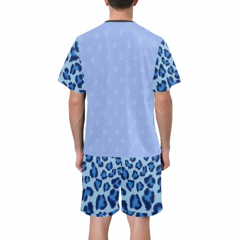 personalized-pet-face-leopard-print-men-sleepwear-womens-oversized-sleep-tee