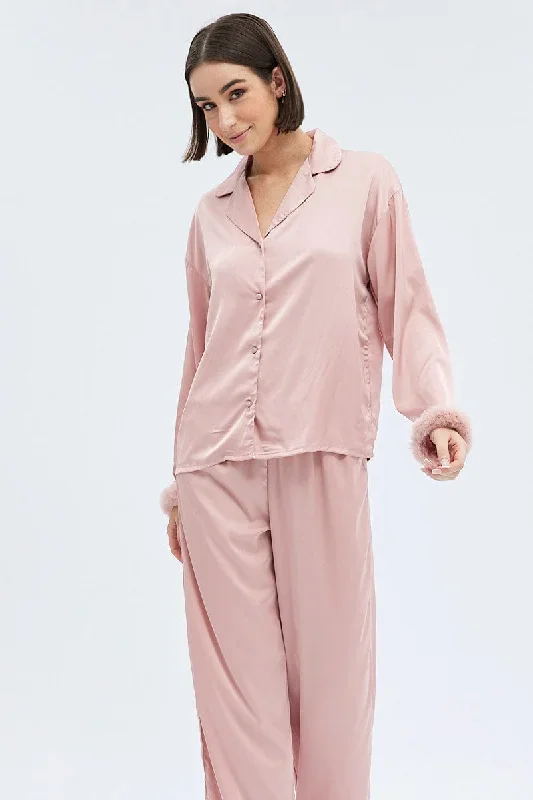 pink-fur-pj-dusty-pink-satin-fluffy-trim-pyjama-set-nw1051-84zb-1