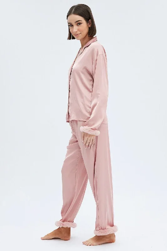 pink-fur-pj-dusty-pink-satin-fluffy-trim-pyjama-set-nw1051-84zb-1