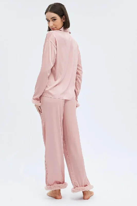 pink-fur-pj-dusty-pink-satin-fluffy-trim-pyjama-set-nw1051-84zb-1