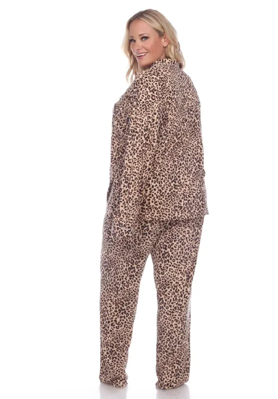 plus-size-long-sleeve-pajama-set-brown