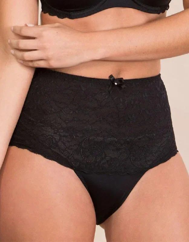 Pour Moi Eden High Waist Brief Black