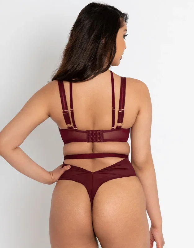 scantilly-buckle-up-padded-half-cup-bra-oxblood