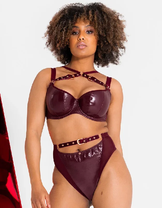 scantilly-buckle-up-padded-half-cup-bra-oxblood