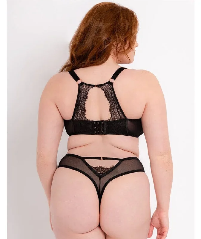 scantilly-exposed-plunge-bra-black