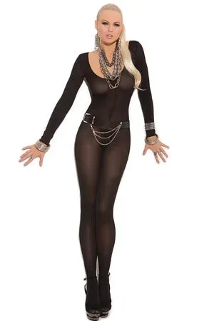 Sleek Opaque Body Stocking