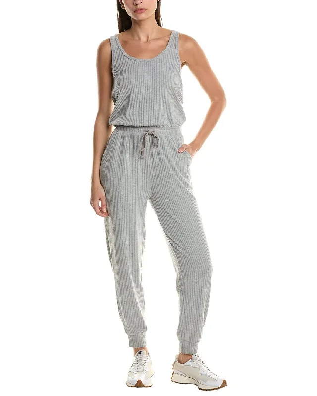 Spiritual Gangster Harmony Rib Jogger Jumpsuit