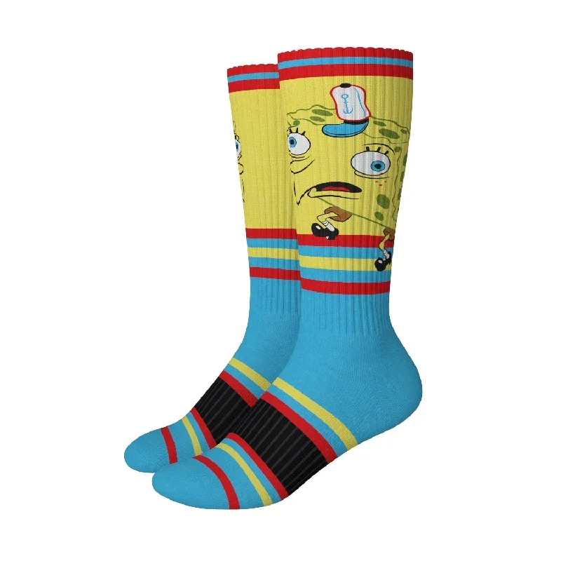 SWAG - Spongebob Mocking Meme Premium Sport Soxers