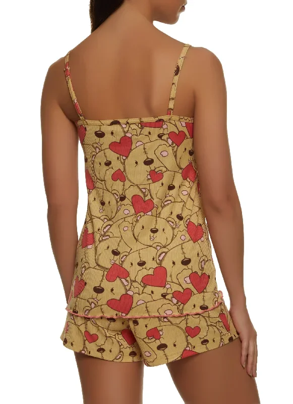 tan-ribbed-knit-bear-print-pajama-cami-and-shorts-1152052317215