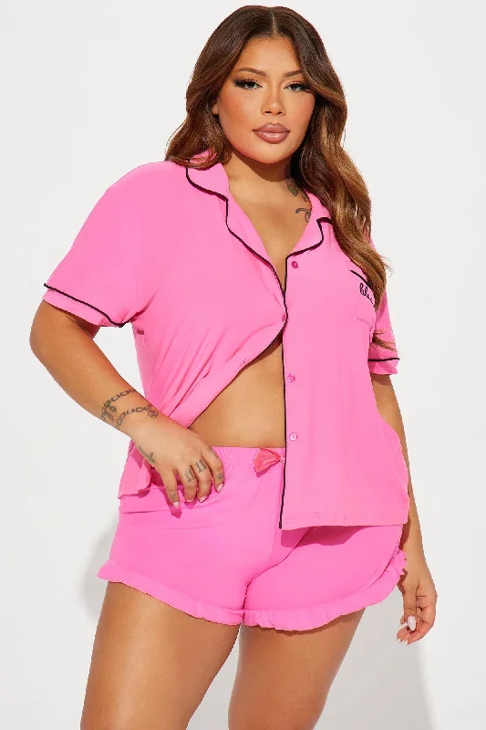 truly-blessed-pj-short-set-hot-pink