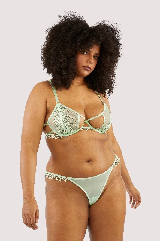 valentina-cut-out-trim-thong-in-green