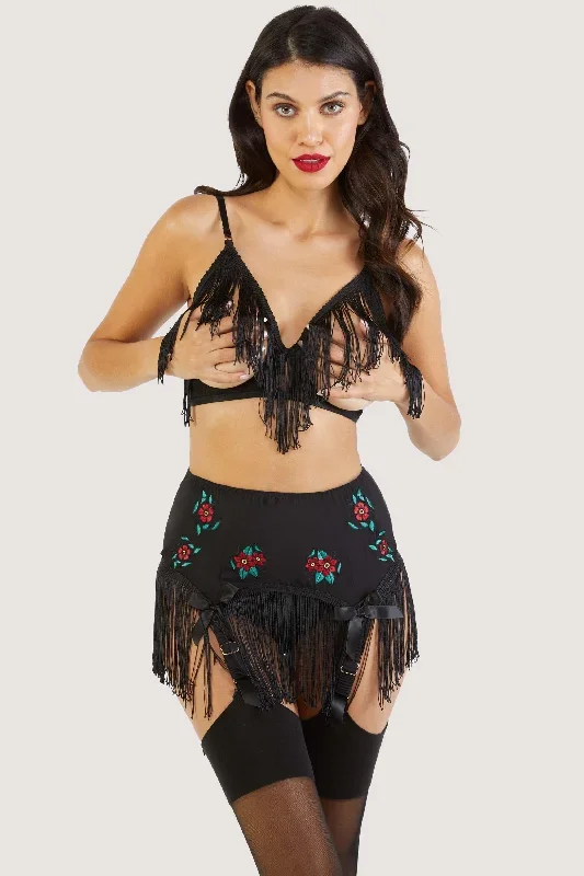 western-floral-emboidery-and-fringe-suspender-belt