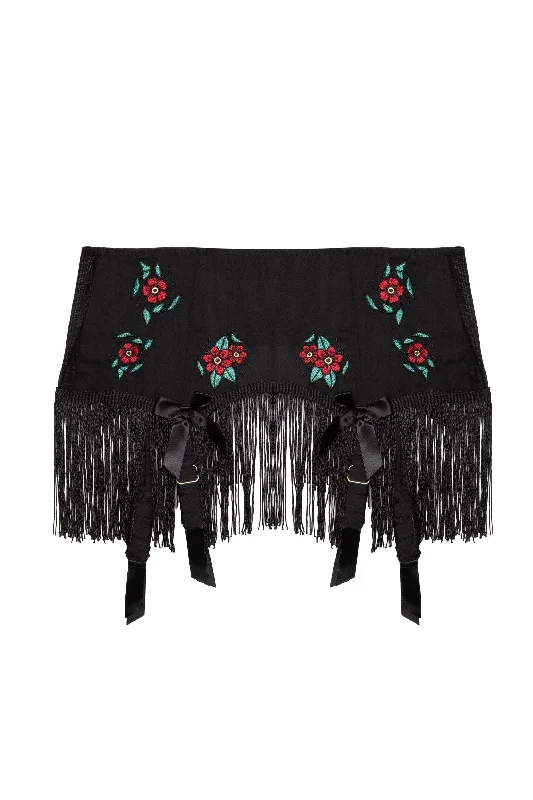 western-floral-emboidery-and-fringe-suspender-belt