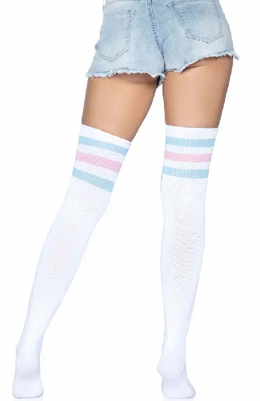 white-athlete-stockings-with-pastel-stripes