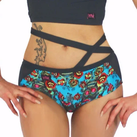 Xena Shorts - Tattoo Print